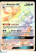 Blastoise GX 2019 Unbroken Bonds Holo Secret Rare HR #218/214