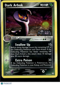 Dark Arbok 2004 EX Team Rocket Returns Reverse Holo Uncommon #29/109