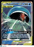 Magikarp & Wailord GX 2019 SM Promos Holo Black Star Promo FA #SM166