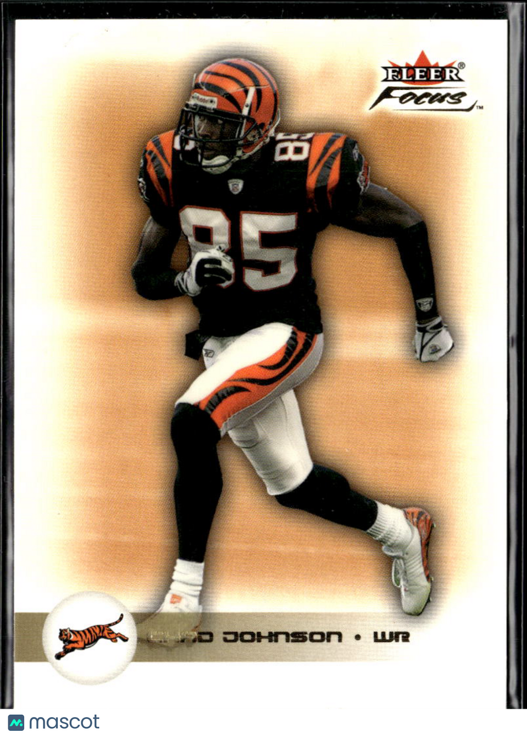 Chad Johnson 2003 Fleer Focus Anniversary Gold 21/50 Cincinnati Bengals