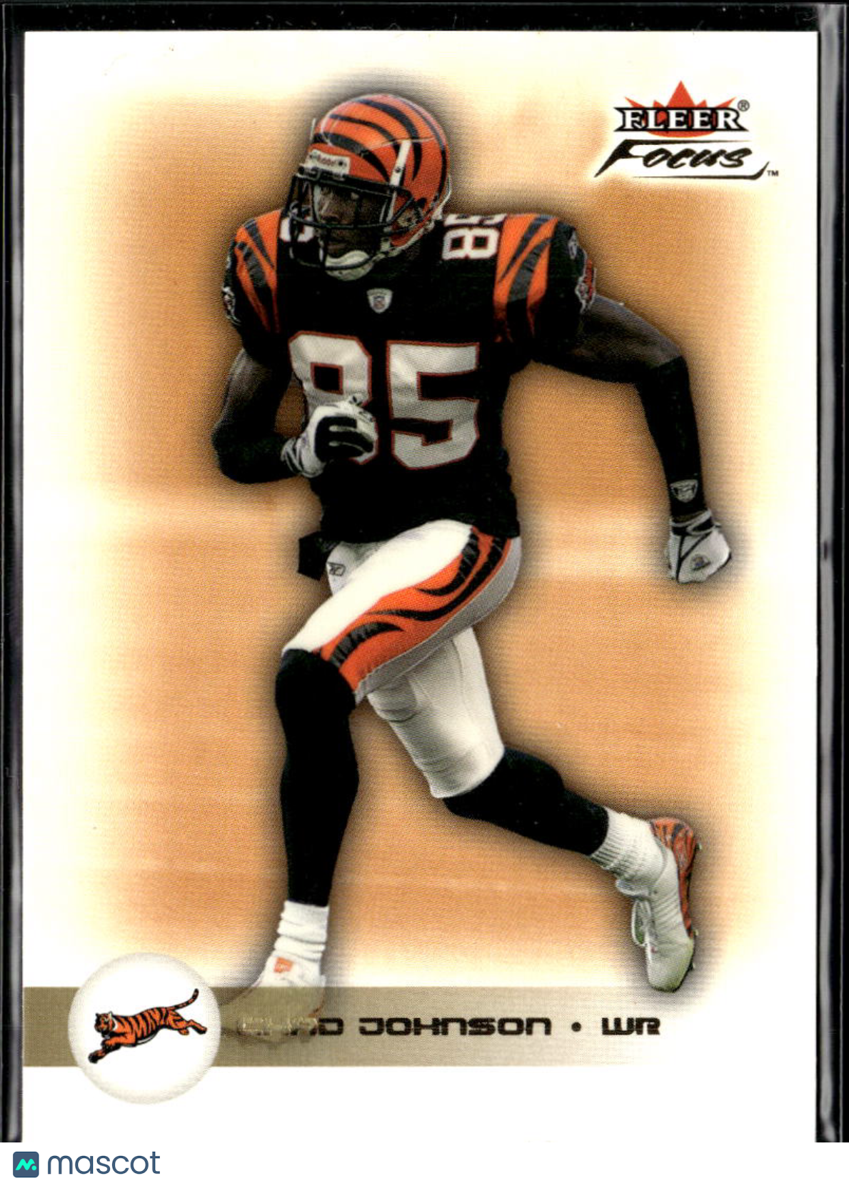 Chad Johnson 2003 Fleer Focus Anniversary Gold 21/50 Cincinnati Bengals