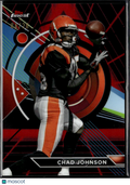 Chad Johnson 2024 Topps Finest Black Refractor 4/20 Cincinnati Bengals