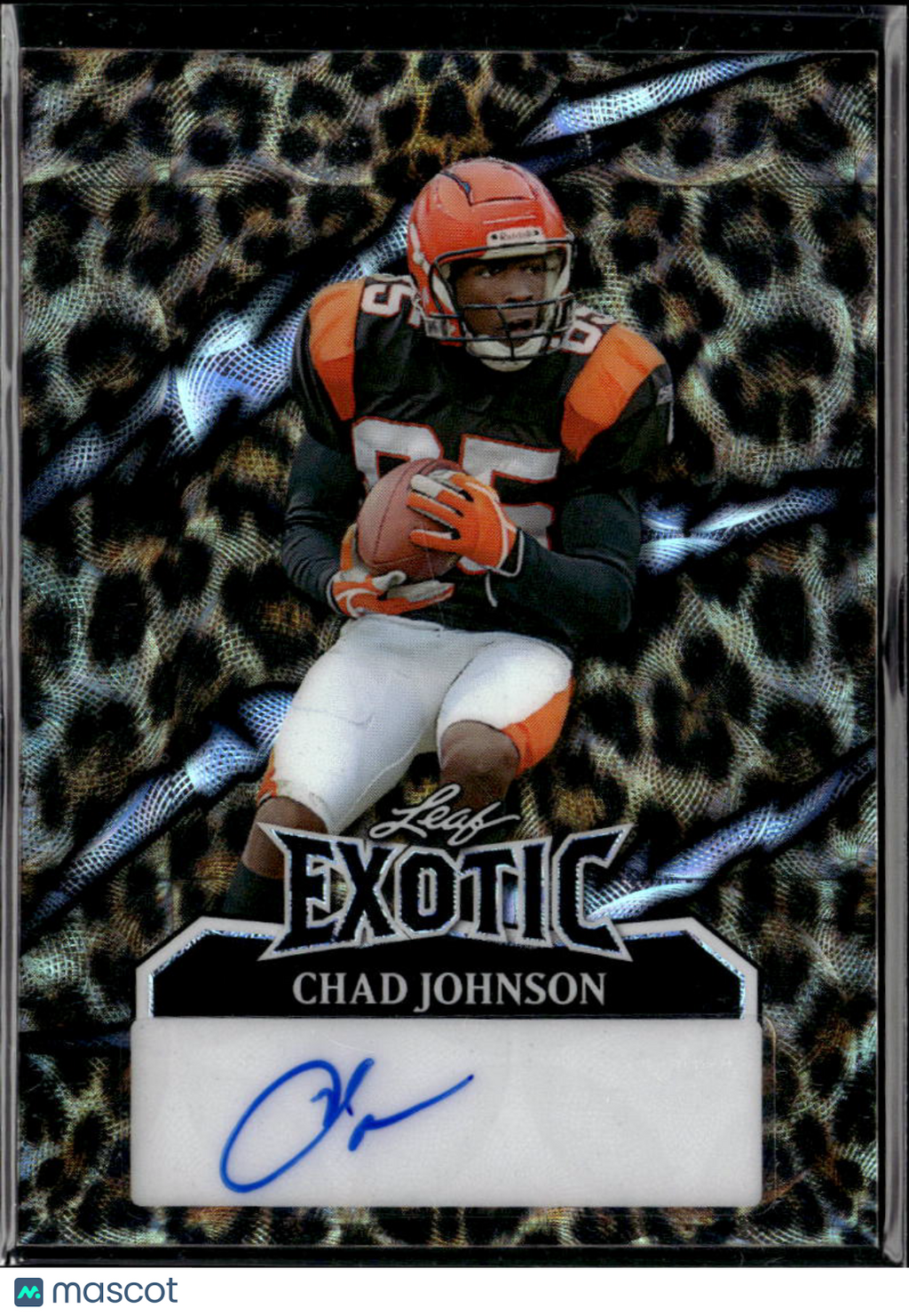 Chad Johnson 2024 Leaf Exotic Auto Autograph 1/5 Cincinnati Bengals