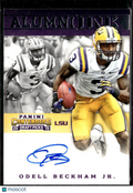 Odell Beckham Jr. 2015 Contenders Picks Alumni Ink Auto Autograph SSP LSU Tigers