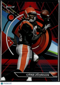 Chad Johnson 2024 Topps Finest Black Refractor 8/20 Cincinnati Bengals