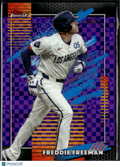 Freddie Freeman 2026 Topps Finest Purple Refractor 53/75 Los Angeles Dodgers