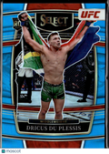 Dricus Du Plessis 2022 Select Light Blue Prizm Rookie RC UFC 67/199