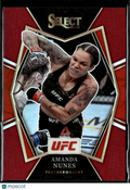 Amanda Nunes 2022 Select UFC Red Prizm Premier Level 111/125