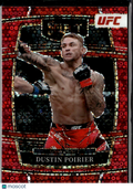 Dustin Poirier 2022 Select UFC Red Disco Prizm 44/99