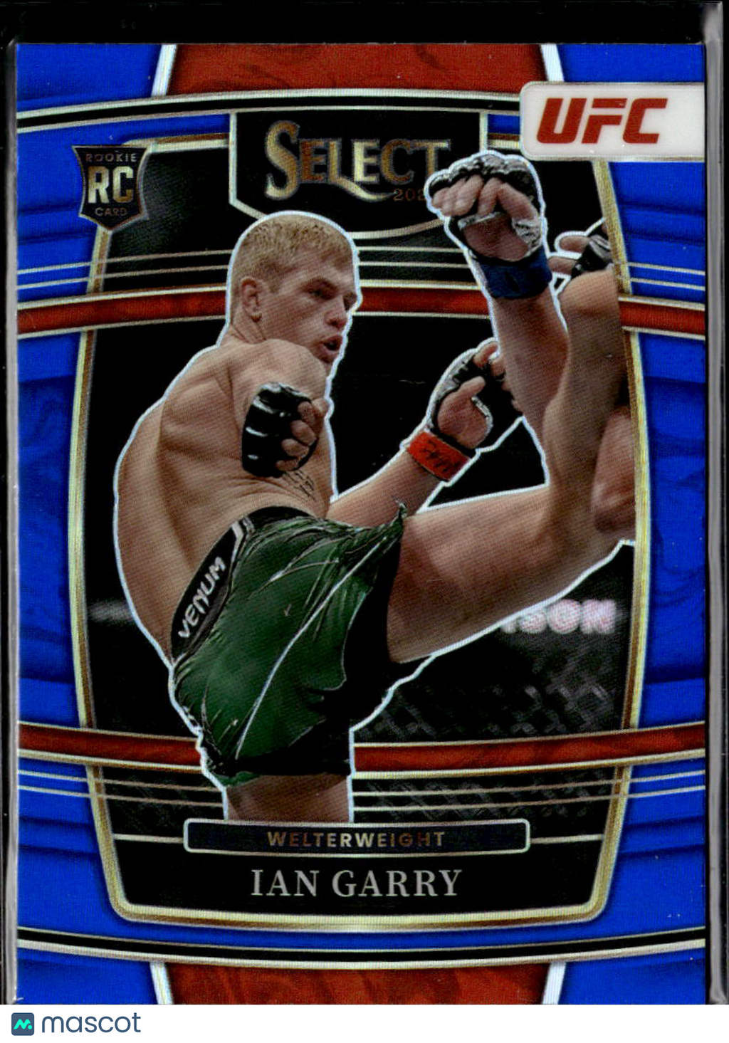 Ian Garry 2022 Select UFC Holo Blue Prizm Rookie RC