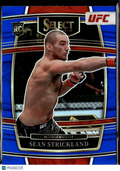 Sean Strickland 2022 Select Holo Blue Prizm Rookie RC UFC