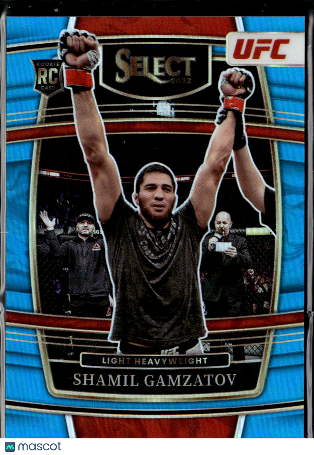 Shamil Gamzatov 2022 Select UFC RC Light Blue Prizm Rookie 112/199