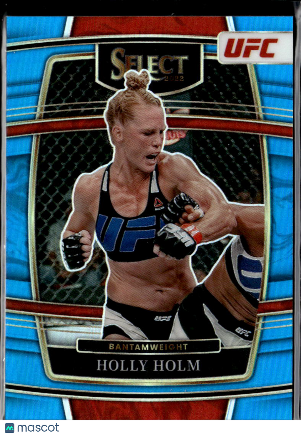 Holly Holm 2022 Select UFC Light Blue Prizm Prizm 135/199