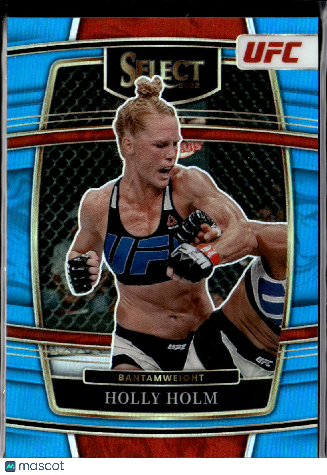 Holly Holm 2022 Select UFC Light Blue Prizm Prizm 135/199