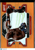 Derrick Lewis 2022 Prizm UFC Orange Prizm 36/99