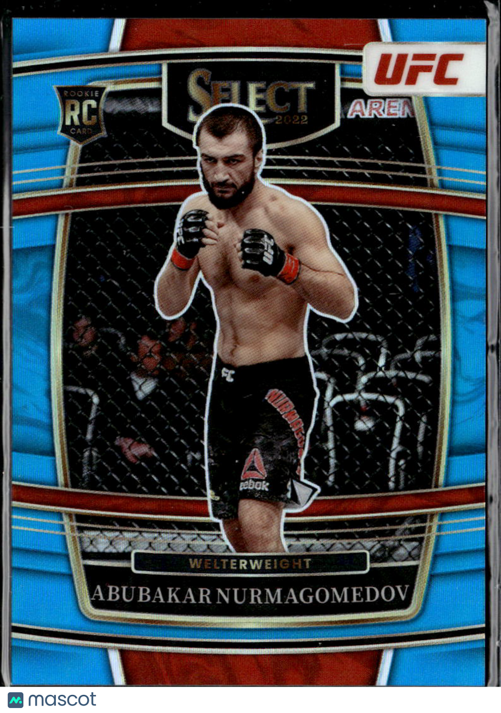 Abubakar Nurmagomedov 2022  Select UFC Concourse RC Light Blue Prizm 134/199