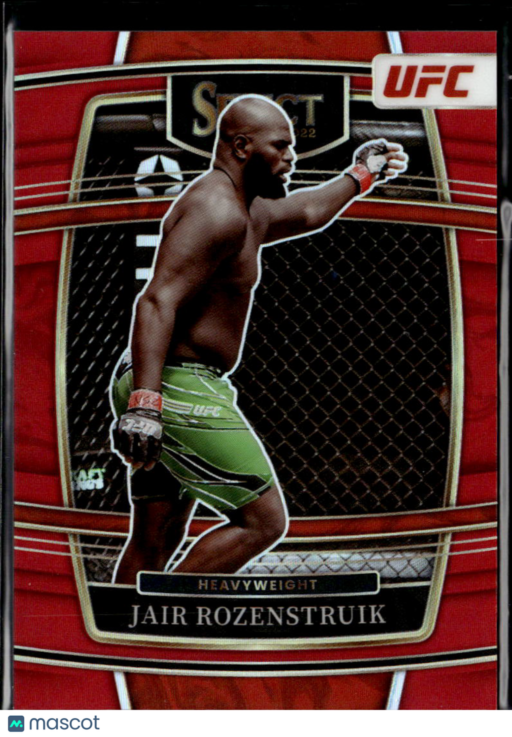 Jair Rozenstruik 2022 Select Concourse Red Prizm UFC 81/99 Heavyweight