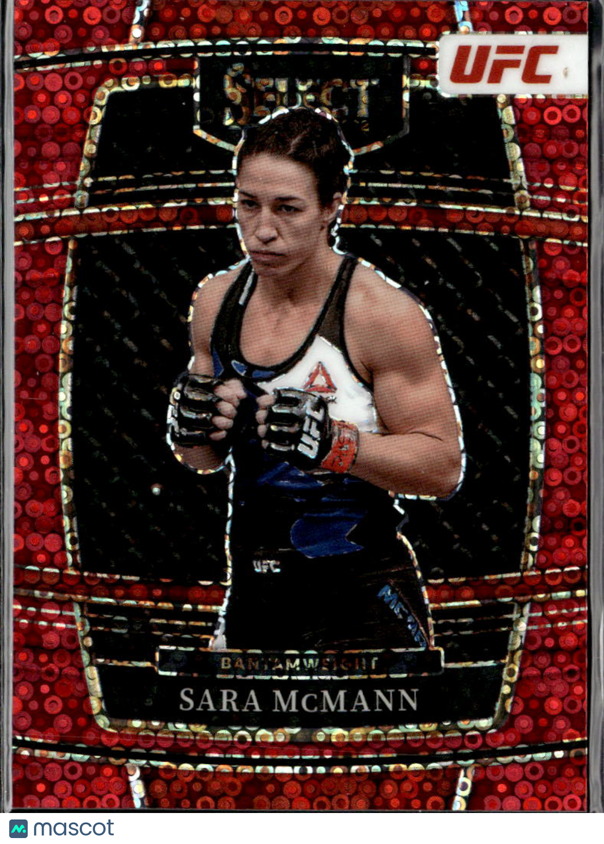 Sara McMann 2022 Select Concourse Red Disco Prizm 71/99