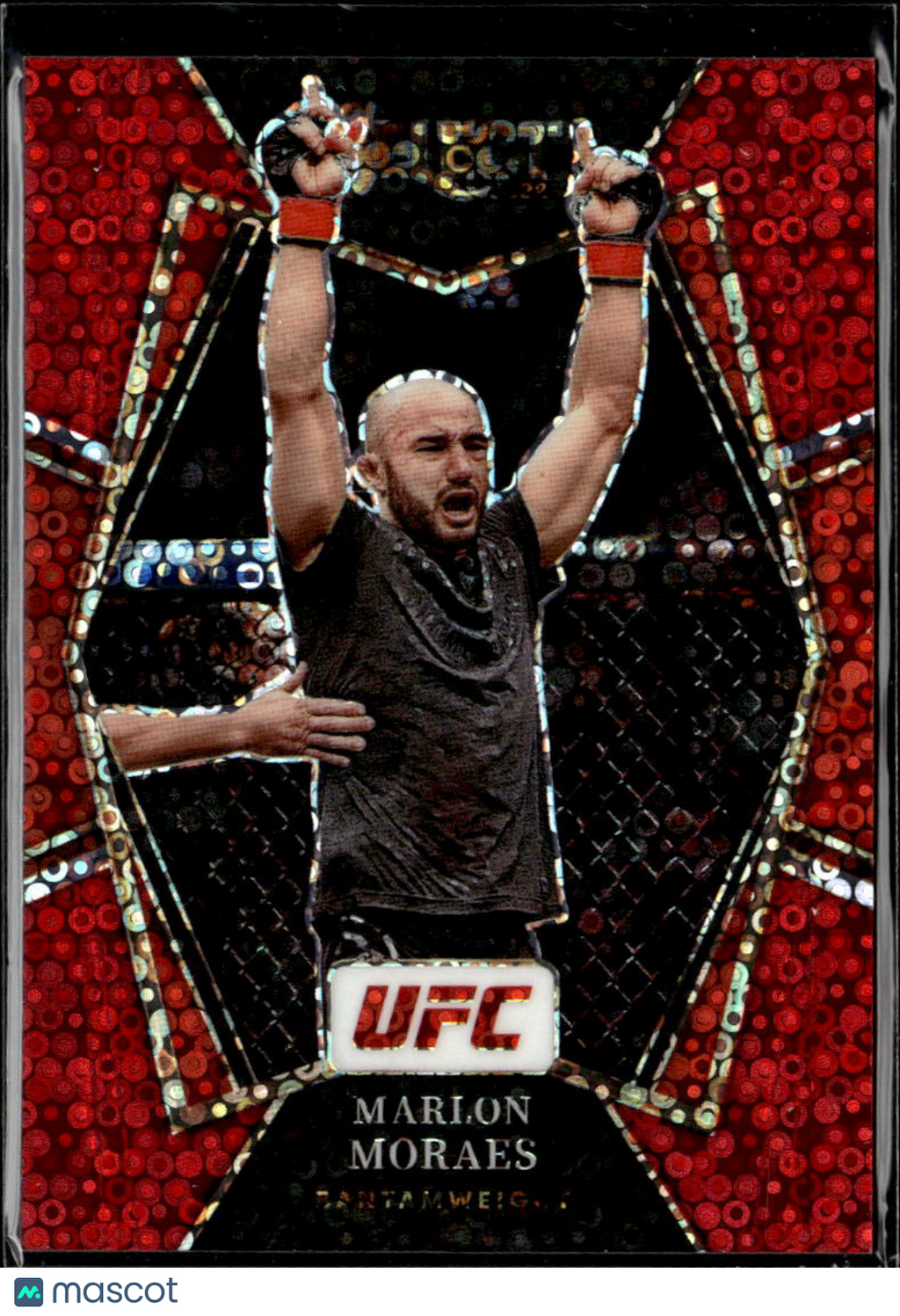 Marlon Moraes 2022 Panini Select Red Disco Prizm 5/99