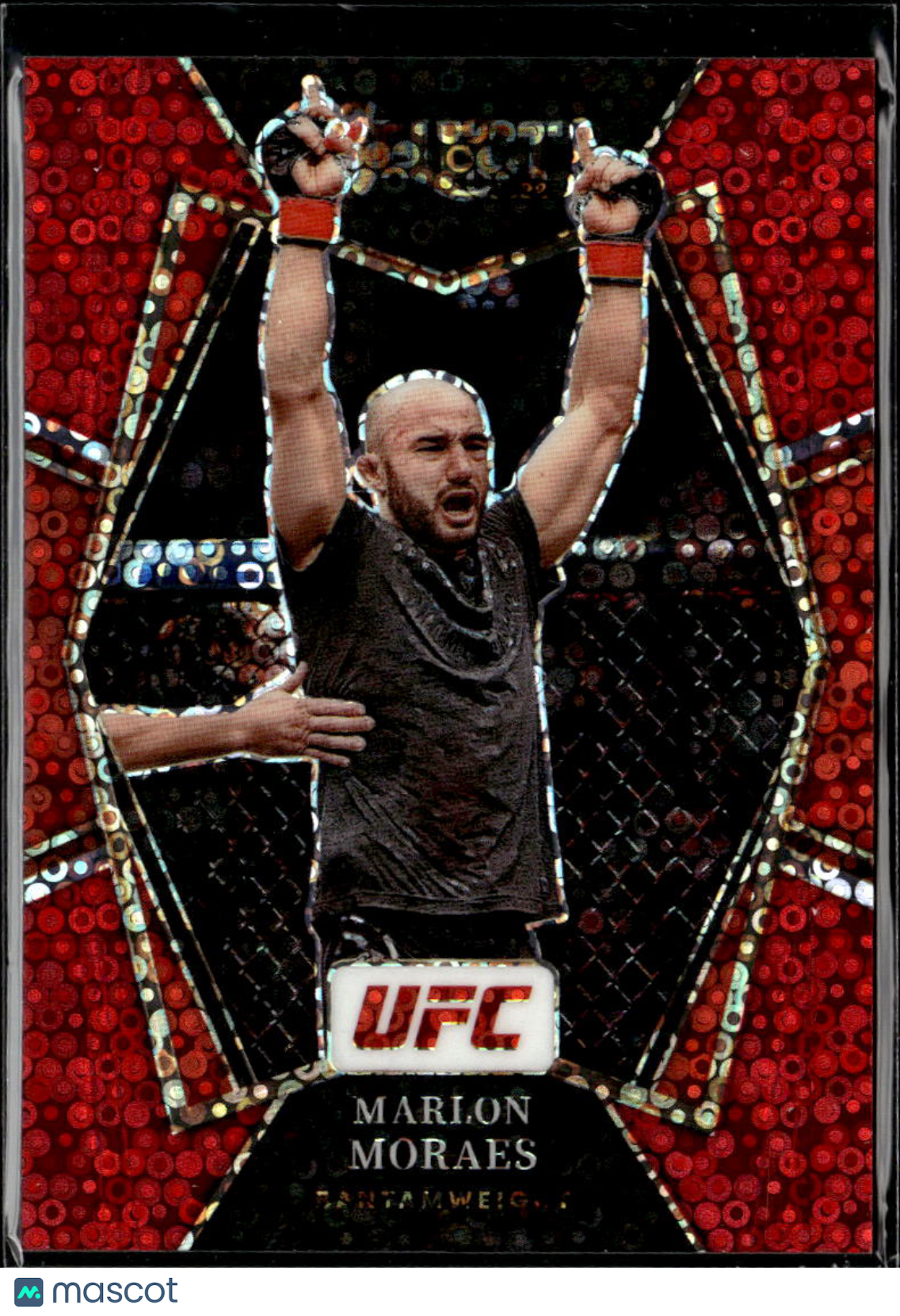 Marlon Moraes 2022 Panini Select Red Disco Prizm 5/99