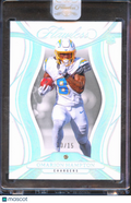 Omarion Hampton 2025 Flawless Diamond Gem Rookie RC 13/15 Los Angeles Chargers
