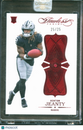 Ashton Jeanty 2026 Panini Flawless Ruby Ruby /25 Las Vegas Raiders