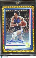 Julius Erving 2025 Donruss GOLD Auto Autograph 2/10 Philadelphia 76ers