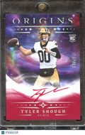 Tyler Shough 2025 Origins Red Ink Auto Autograph RC 57/99 New Orleans Saints