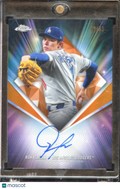 Roki Sasaki 2026 Topps Chrome 75th Orange Auto Autograph /25 Los Angeles Dodgers