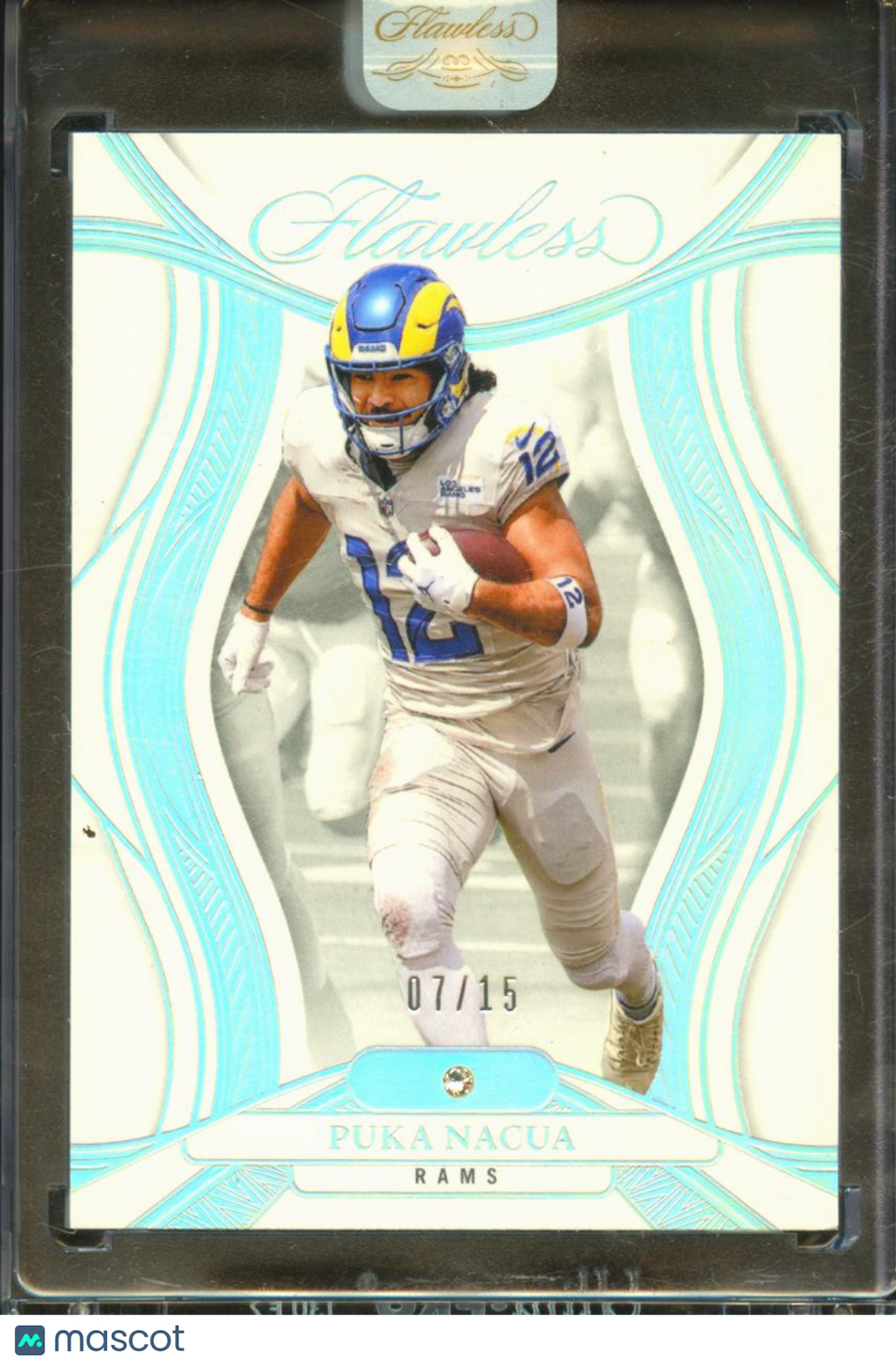 Puka Nacua 2024 Flawless Diamond Gem 7/15 Los Angeles Rams