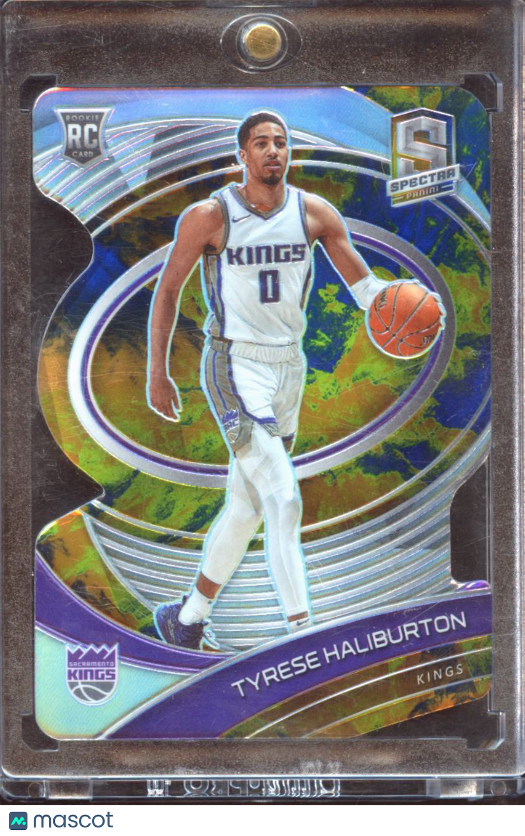 Tyrese Haliburton 2020-21 Spectra Universal Prizm RC SSP 4/8 Sacramento Kings
