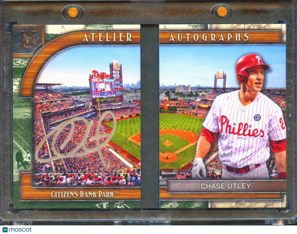 Chase Utley 2025 Topps Museum Collection Atelier Auto Autograph 29/50 Phillies