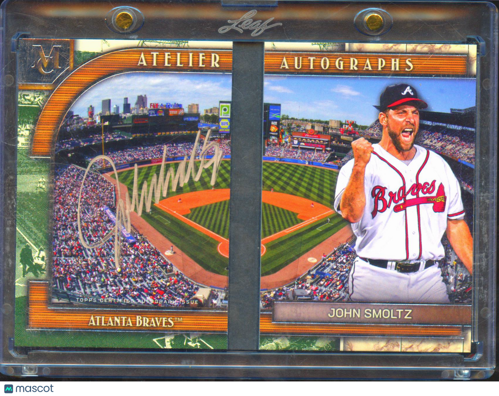 John Smoltz 2025 Topps Museum Collection Atelier Auto Autograph 34/50 Braves