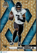 Brian Thomas Jr. 2025 Mosaic Honeycomb Prizm SSP SHORTPRINT Jacksonville Jaguars