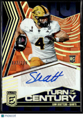 Cam Skattebo 2025 Elite Turn of the Century Auto Autograph RC 33/199 Giants