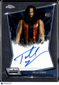 Talla Tonga 2026 Topps Chrome WWE Auto Autograph RC SmackDown