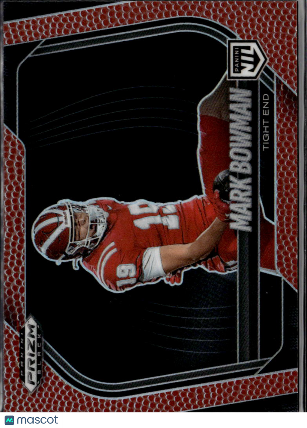 Mark Bowman 20265 Prizm Pigskin Leather Prizm Rookie 147/225 USC Trojans