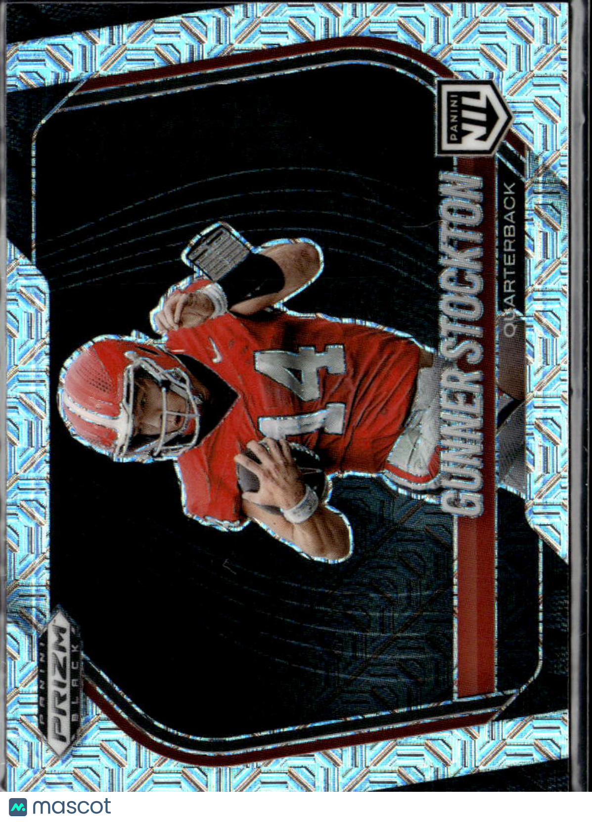 Gunner Stockton 2025 Prizm Black Mojo Prizm Rookie RC 4/25 Georgia Bulldogs
