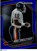 Mike Singletary 2025 Prizm Black Blue Prizm 38/199 Chicago Bears
