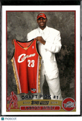 LeBron James 2003 Topps Rookie Card RC #221 Cleveland Cavaliers