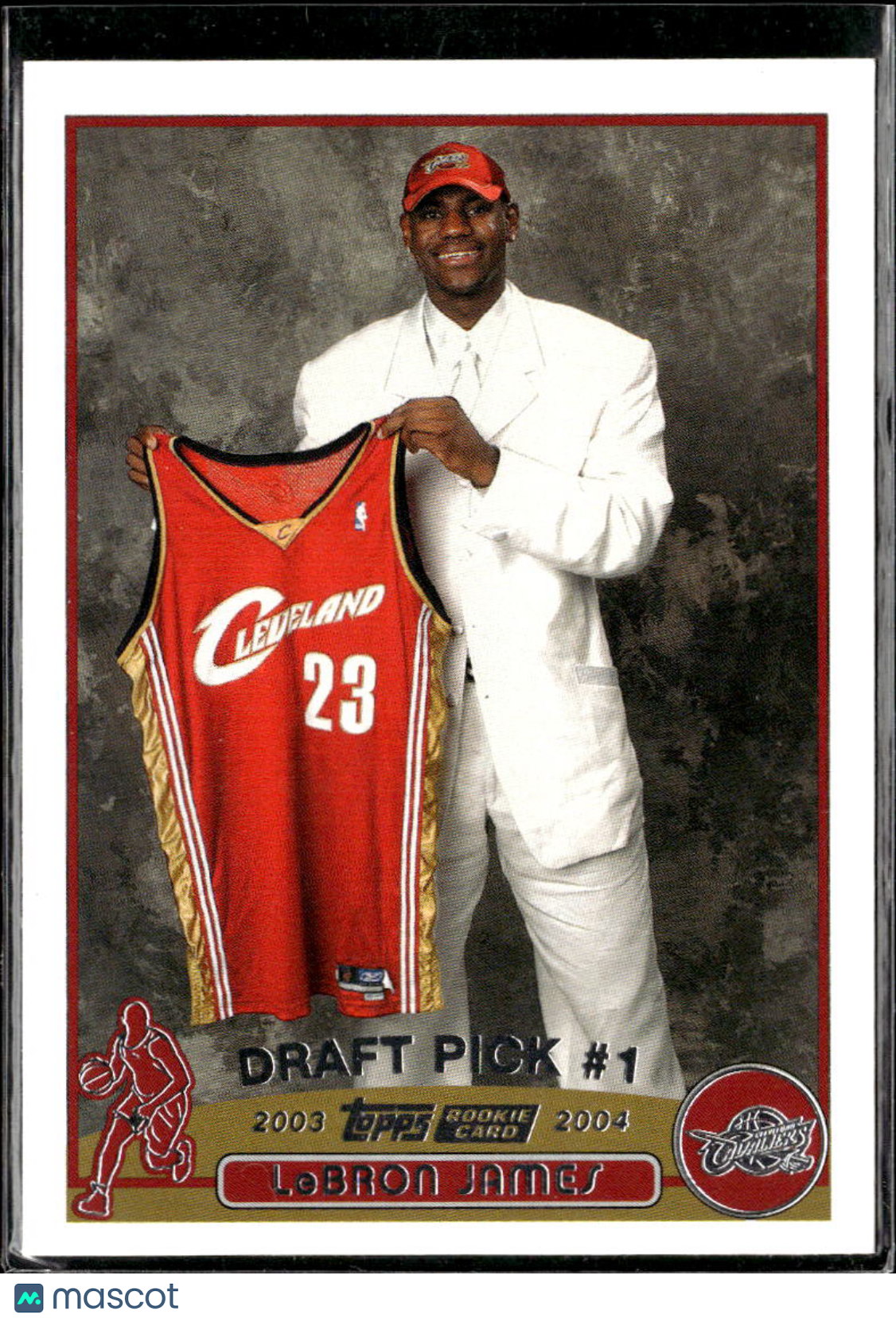 LeBron James 2003 Topps Rookie Card RC #221 Cleveland Cavaliers