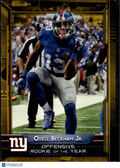 Odell Beckham Jr. 2015 Topps GOLD Whip 1057/2015 #304 New York Giants