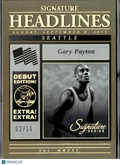 Gary Payton 2025 Signature Series Headlines GOLD 2/10 Seattle SuperSonics