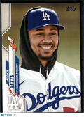 Mookie Betts 2020 Topps Series 2 Image Variation SSP #420 Los Angeles Dodgers
