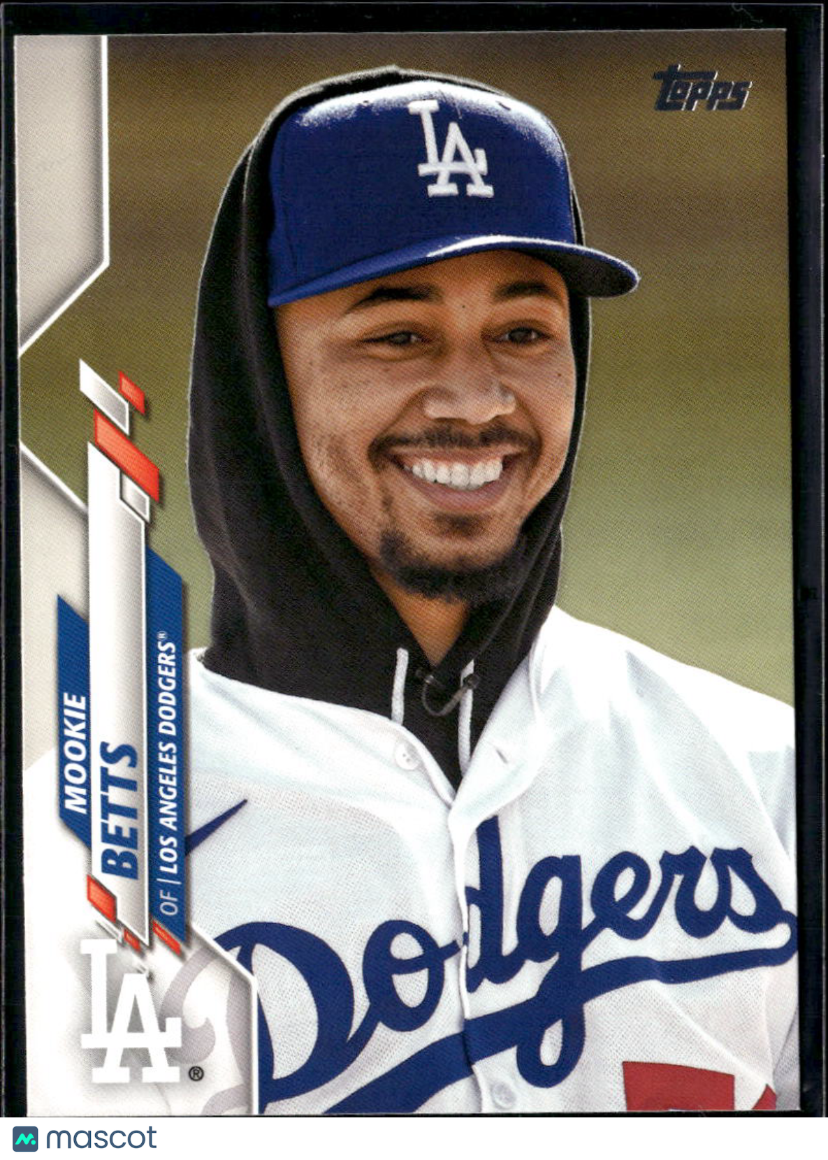 Mookie Betts 2020 Topps Series 2 Image Variation SSP #420 Los Angeles Dodgers