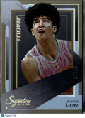 Karim Lopez 2025 Signature Series Profiles GOLD Rookie RC 4/10 Memphis Grizzlies