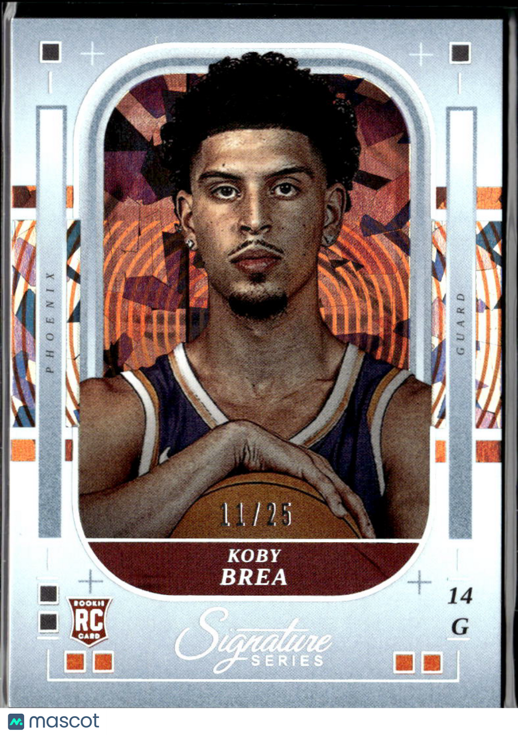 Koby Brea 2025 Panini Signature Cracked Ice Rookie RC 11/25 Kentucky Wildcats