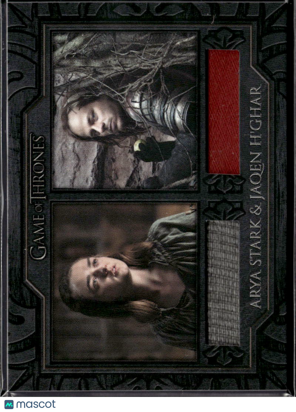 Arya Stark / Jaqen H'Ghar 2025 Rittenhouse Game of Thrones Wardrobe Patch