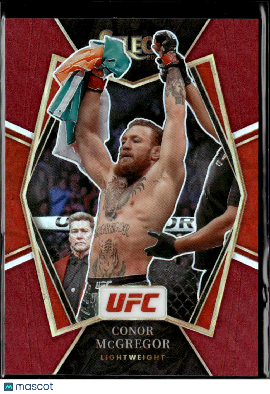 Conor McGregor 2022 Select Red Prizm UFC 3/125 #110