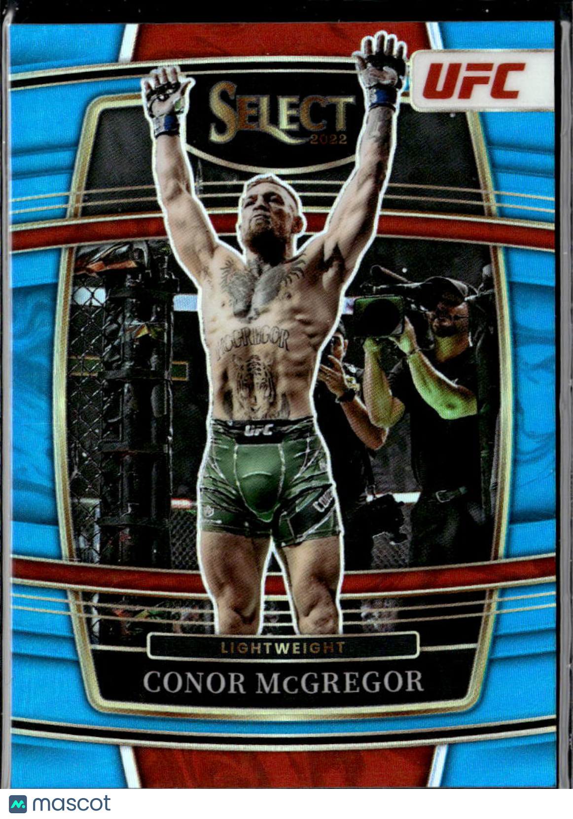 Conor McGregor 2022 Select Light Blue Prizm Concourse 189/199